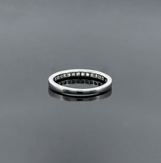 NADIA – 0.5 Carat Princess LGD Ring in Platinum