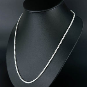 DIANA – 8 Carat Round LGD Tennis Bracelet in 14K Yellow Gold
