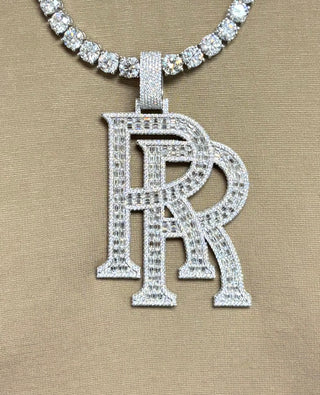 27 Carats The "Spirit of Luxury" RR Pendant | Custom Jewelry Pendant in 14K White Gold