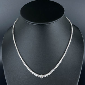 AURELIA – 16 Carat Rivera LGD Chain in 14K White Gold