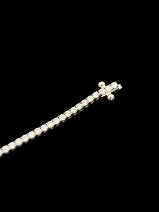 2.64 Carats 2mm Elegant Classic Tennis Bracelet in 14kt Gold – 7 Inches