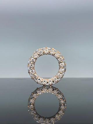 24.03 Carats The Vanguard Hexagon Diamond (LGD) Ring in 14K Gold