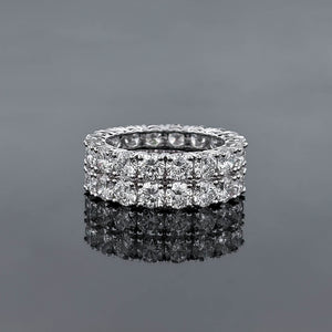 ADELAIDE – 11 Carat Round LGD Ring in 10K White Gold