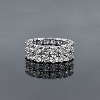 ADELAIDE – 11 Carat Round LGD Ring in 10K White Gold