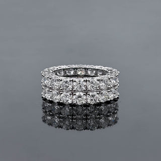 ADELAIDE – 11 Carat Round LGD Ring in 10K White Gold