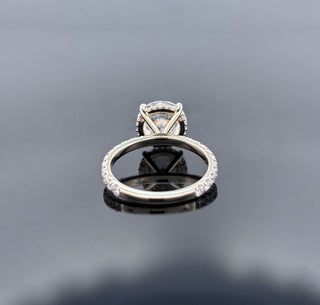 CAMILLE – 5 Carat Round LGD Ring in 14K Yellow Gold