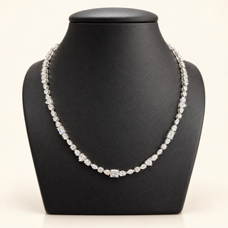 SABINE — 15.37ct Tennis Lab-Grown Diamond Necklace