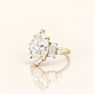 LUCIA — 5.02ct Baguette Lab-Grown Diamond Ring