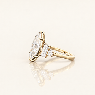 LUCIA — 5.02ct Baguette Lab-Grown Diamond Ring