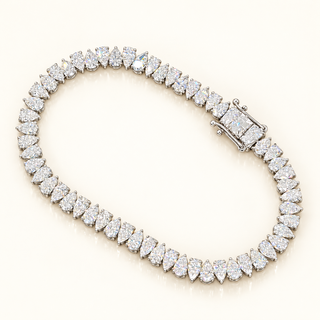 CELINE — 9.99ct Pear Lab-Grown Diamond Bracelet
