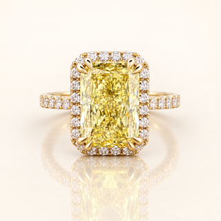 VELA — 5.51ct Radiant Lab-Grown Diamond Ring
