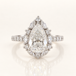 ADARA — 3.1ct Pear Lab-Grown Diamond Ring
