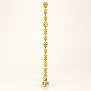 SELENE — 10.15ct Radiant Lab-Grown Diamond Bracelet