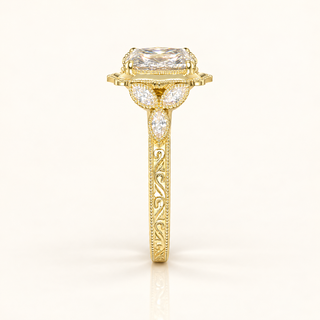 FIORA — 3.05ct Cushion Lab-Grown Diamond Ring