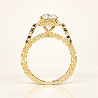 FIORA — 3.05ct Cushion Lab-Grown Diamond Ring
