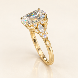 SORA — 3.07ct Cushion Lab-Grown Diamond Ring