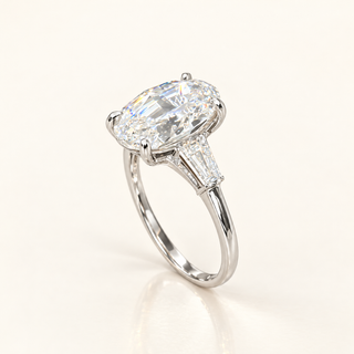 CLARA — 3.33ct Oval Lab-Grown Diamond Ring
