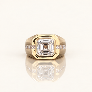 ELODIE — 3.13ct Emerald Lab-Grown Diamond Ring