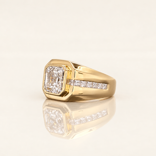 ELODIE — 3.13ct Emerald Lab-Grown Diamond Ring