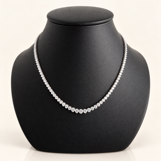 SORA — 13.87ct Lab-Grown Diamond Necklace