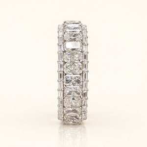 ESME — 10.45ct Radiant and Baguette Lab-Grown Diamond Ring