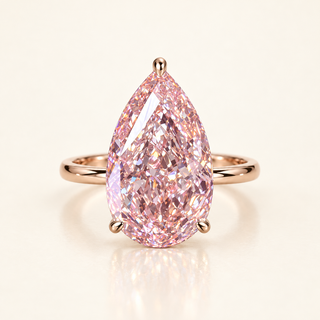 ALBA — 10.24ct Pear Lab-Grown Diamond Ring
