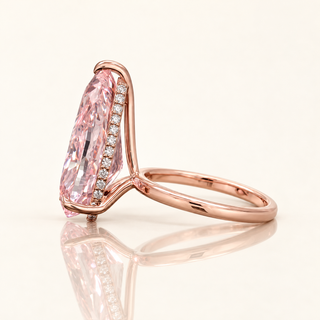 ALBA — 10.24ct Pear Lab-Grown Diamond Ring