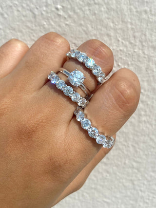 Round Brilliant Cut Diamond Eternity Band