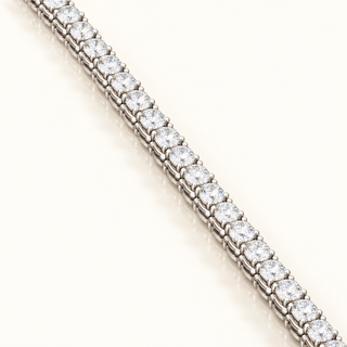 3.2mm Classic 4-Prong Tennis Bracelet (LGD) - 14kt Gold