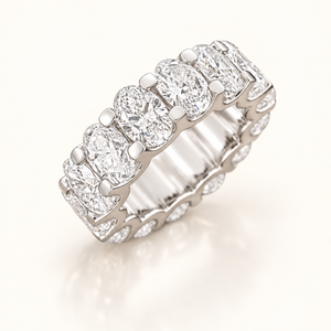 AVELINE — 10.15ct North South Oval Eternity Lab-Grown Diamond Ring