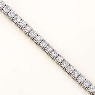 50 Carats Elegant 4.8mm Classic 4-Prong Tennis Chain (LGD) 14kt Gold