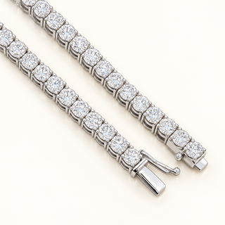 50 Carats Elegant 4.8mm Classic 4-Prong Tennis Chain (LGD) 14kt Gold