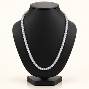 CLEO — 76.8ct 5.8mm Tennis Lab-Grown Diamond Necklace