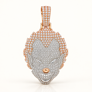 6 Carats Natural Diamond Joker Pendant - 14kt Gold
