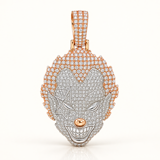 6 Carats Natural Diamond Joker Pendant - 14kt Gold