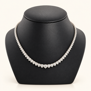 EMILIA — 19.88ct Riviera Tennis Lab-Grown Diamond Necklace