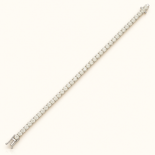 10.9 Carats 4.2mm Elegant Classic Tennis Bracelet in 14kt Gold– 7 Inches
