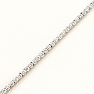 10.9 Carats 4.2mm Elegant Classic Tennis Bracelet in 14kt Gold– 7 Inches