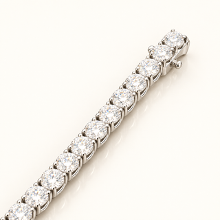 10.9 Carats 4.2mm Elegant Classic Tennis Bracelet in 14kt Gold– 7 Inches
