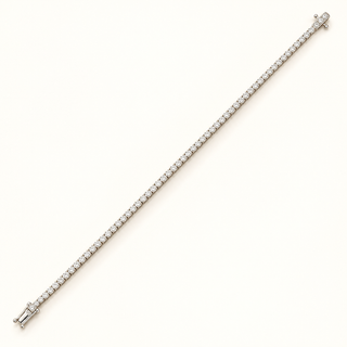 2.50 Carats 2.2mm Elegant Classic Tennis Bracelet in 14kt Gold – 7