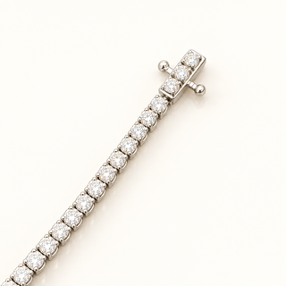 2.50 Carats 2.2mm Elegant Classic Tennis Bracelet in 14kt Gold – 7