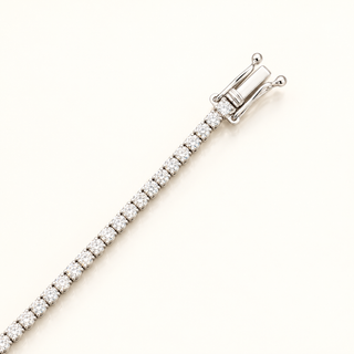 2.50 Carats 2.2mm Elegant Classic Tennis Bracelet in 14kt Gold – 7