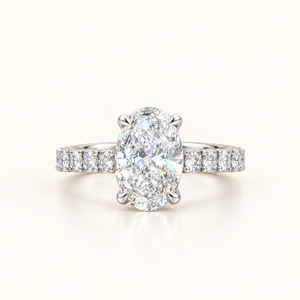MAXINE — 2.2ct Oval Lab-Grown Diamond Ring