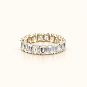 TATIANA — 7ct Emerald Lab-Grown Diamond Ring