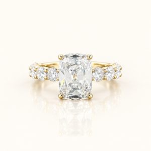 CELINE — 4.5ct Cushion Lab-Grown Diamond Ring