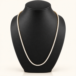ROMILLY — 8ct Round Tennis Lab-Grown Diamond Chain