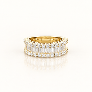 SERENELLA — 3ct Baguette Eternity Lab-Grown Diamond Ring