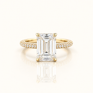 GIOVANNA — 4ct Emerald Lab-Grown Diamond Ring