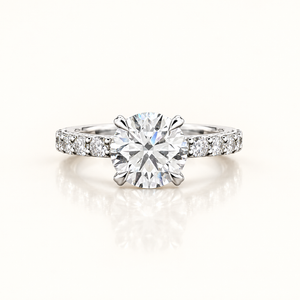 ANOUK — 3ct Round Lab-Grown Diamond Ring