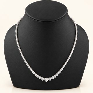 AURELIA – 14 Carat Rivera LGD Chain in 14K White Gold